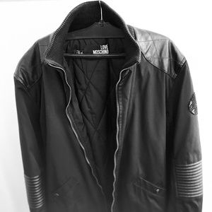 MOSCHINO MOTORCYCLE JACKET DEADSTOCK